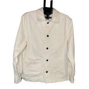 H&M Cream Button-Up Jacket